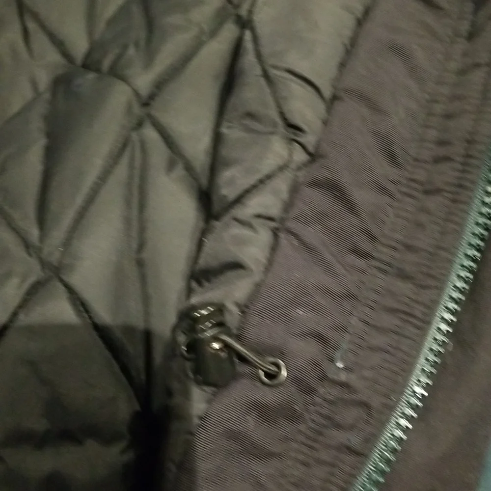 Men's Carhartt Forest Green Jacket multiple pockets sz XL - Picture 7 of 8